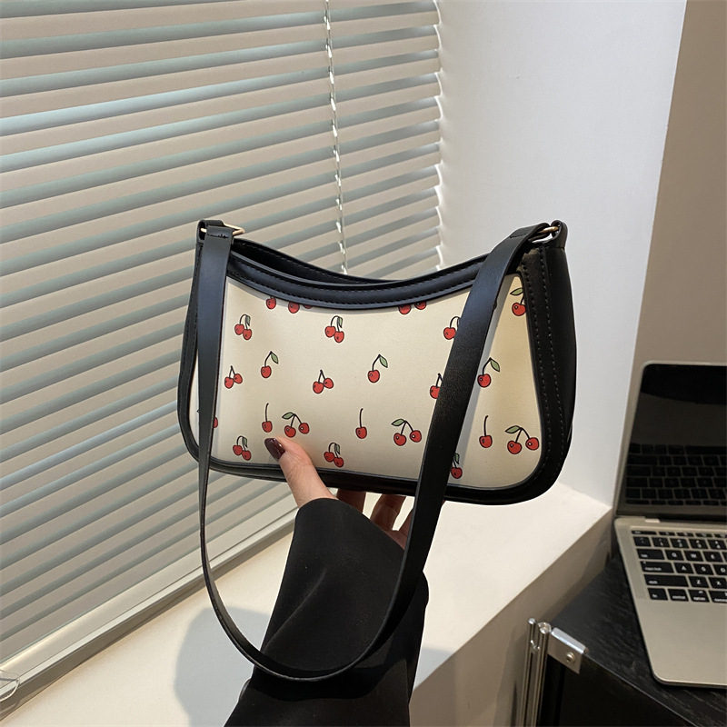 2025 New Trendy Printed Casual Lightweight Shoulder Underarm Bag